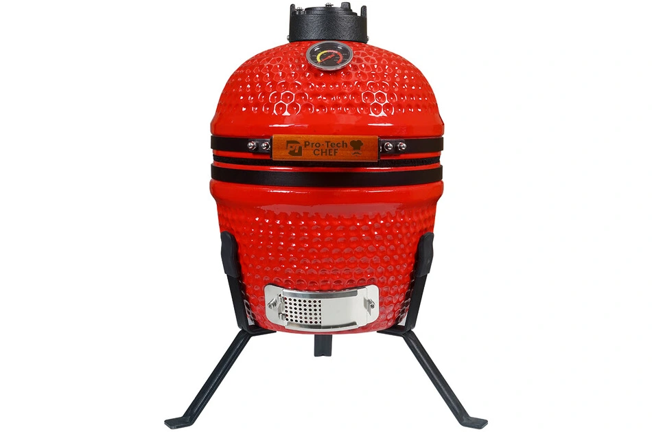 Gril Kamado Egg 13", priemer 27 cm, červený