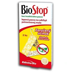 BioStop lepová pasca na potravinové mole 2ks/bal