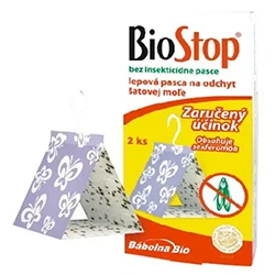 BioStop lepová pasca na šatové mole 2ks/bal