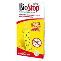 BioStop lepová pasca na muchy 2ks/bal