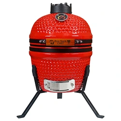 Gril Kamado Egg 13", priemer 27 cm, červený