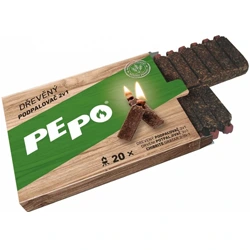 Drevený podpaľovač PE-PO 2v1